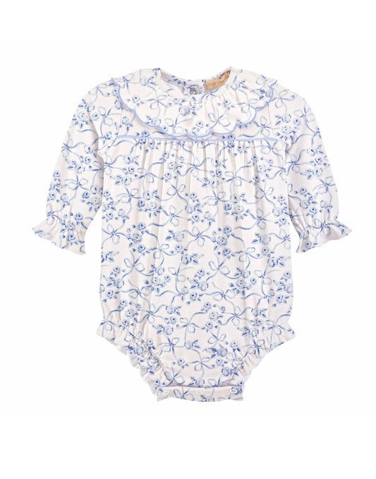 Baby Club Chic | Blue Romantic Toile Bubble