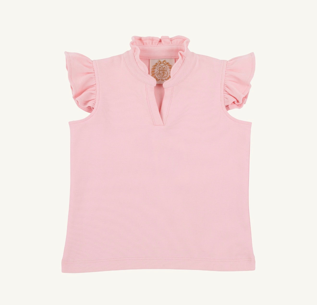 TBBC | Rosie Ruffle Top - Sandpearl Pink