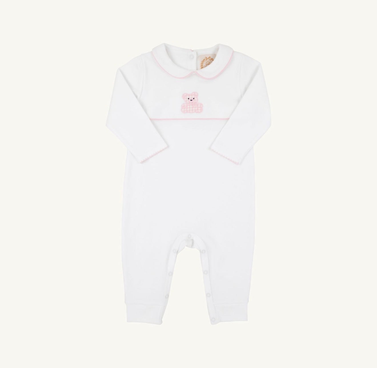 TBBC | Robbins Romper - Palm Beach Pink Bear