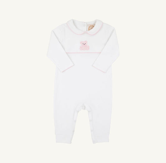 TBBC | Robbins Romper - Palm Beach Pink Bear