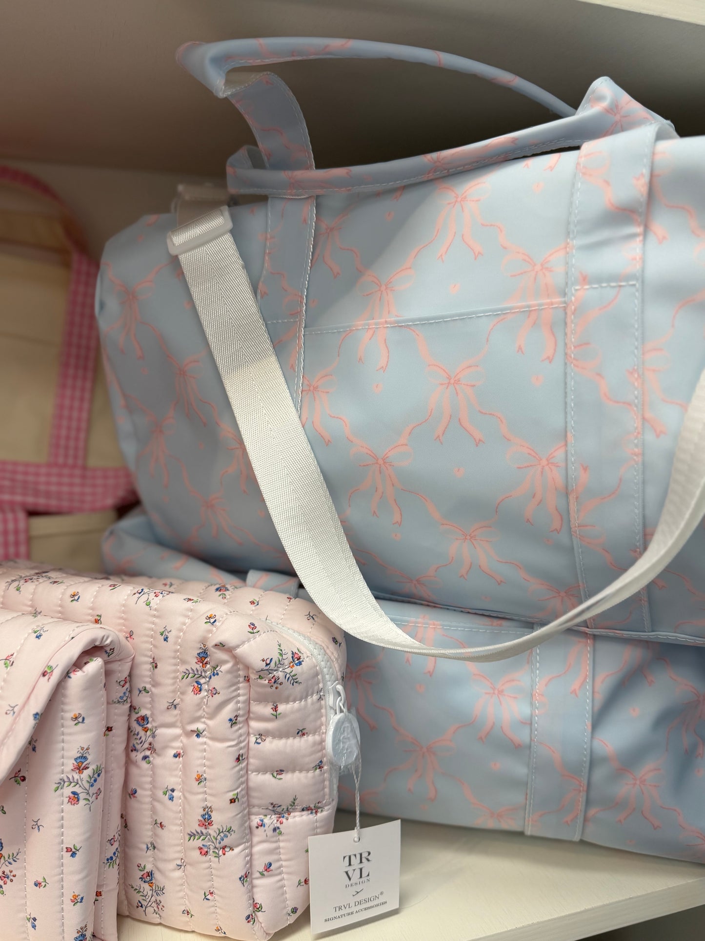 TRVL | Weekender Duffel Bag - Eloise Bow
