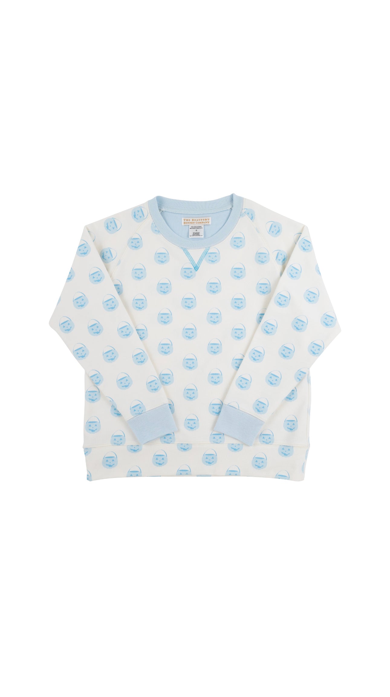 TBBC | Cassidy Comfy Crewneck - Buckhead Blue Pumpkin Pails