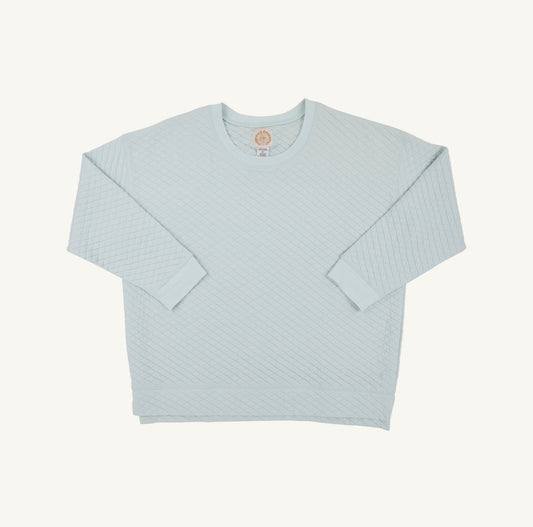 TBBC | Women's Cassidy Comfy Crewneck Quilted - Old Greenwich Green
