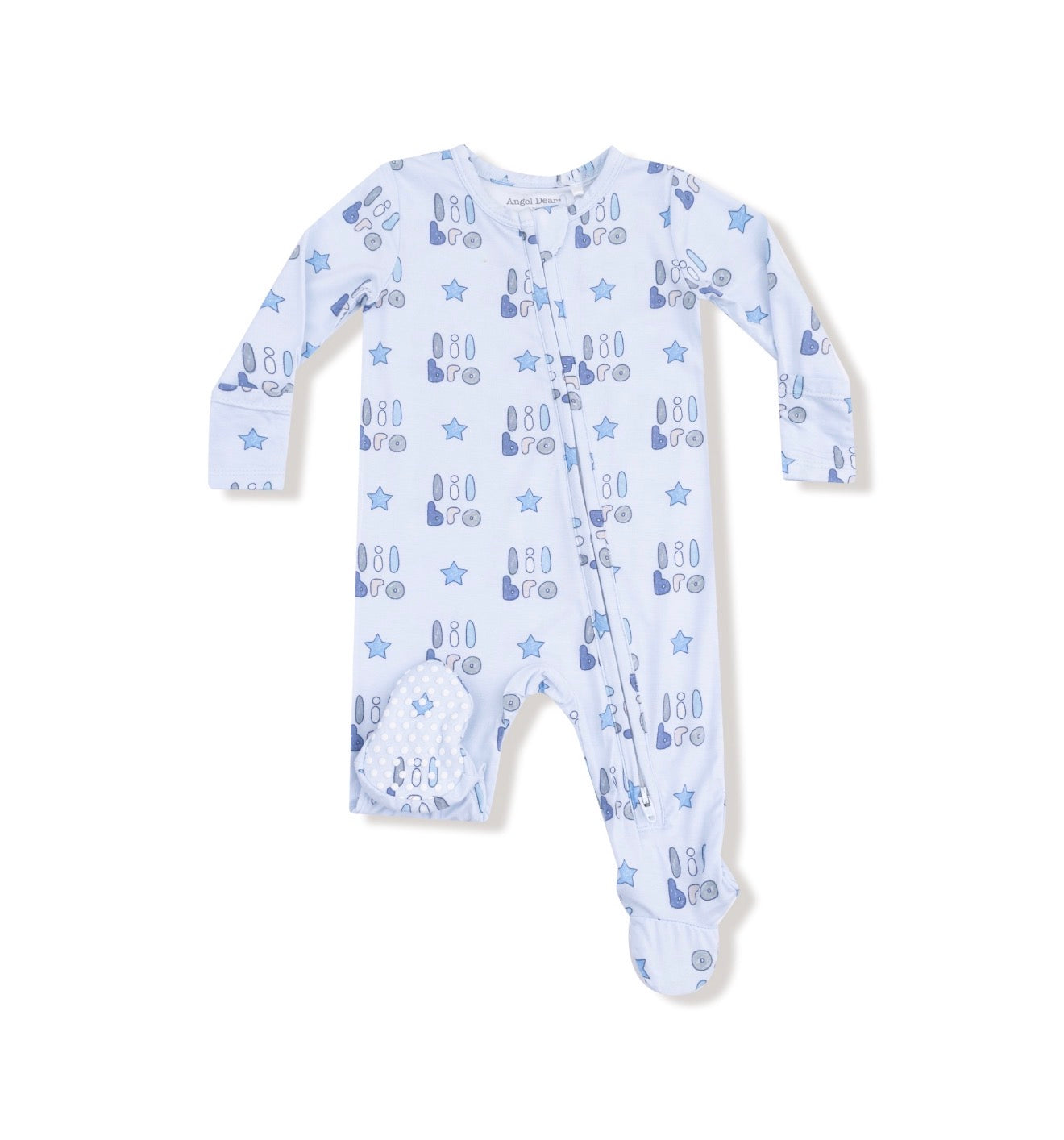 Angel Dear | Lil Bro 2 Way Zipper Footie