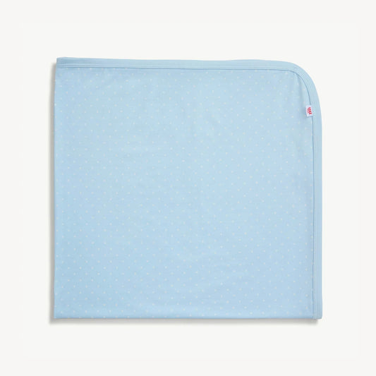 Magnetic Me | Blue Pin Dot Blanket