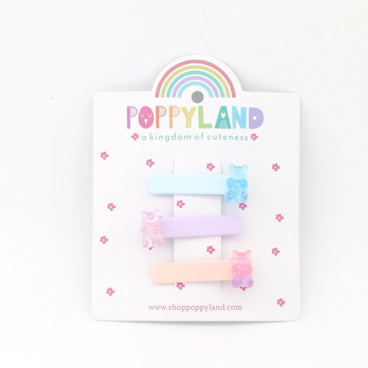 Poppyland | Gummy Trio Clips