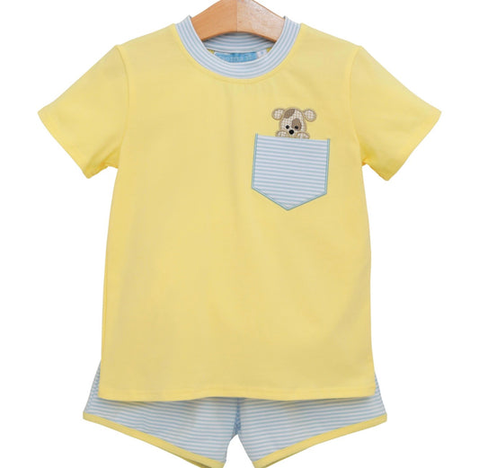 Trotter Street | Puppy Paws Short Set