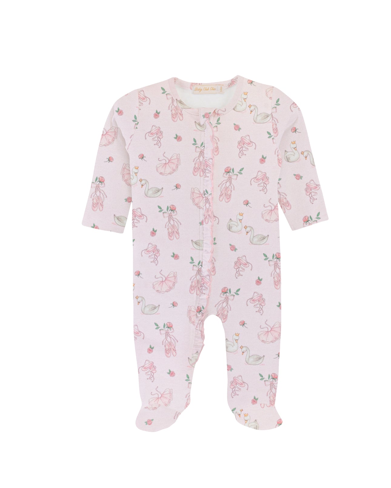 Baby Club Chic | Twinkle Toes Ruffle Footie