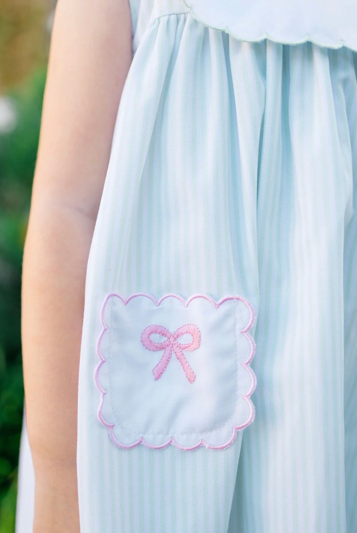 Proper Peony | Bonnie Bows Green Dress