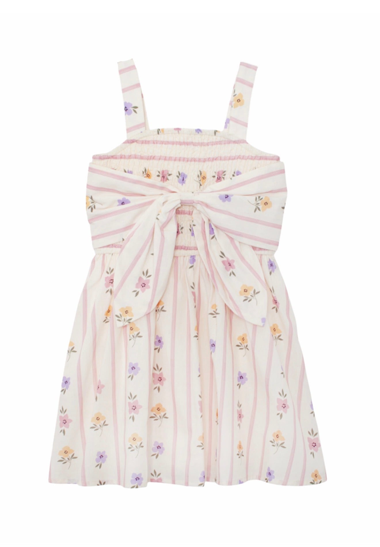 Mabel & Honey | Purple Bouquet Dress