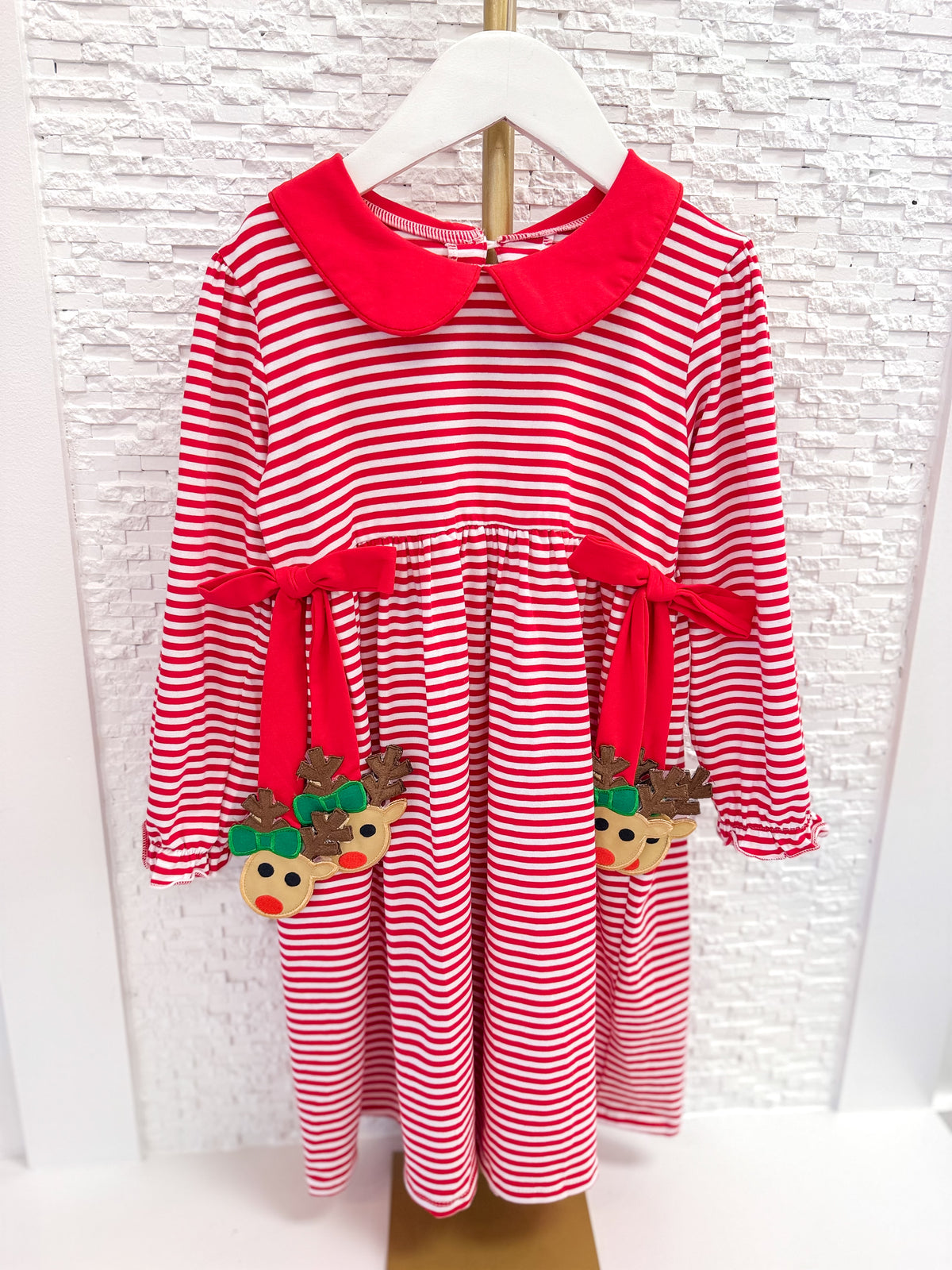 City Beautiful | Red Reindeer Dress