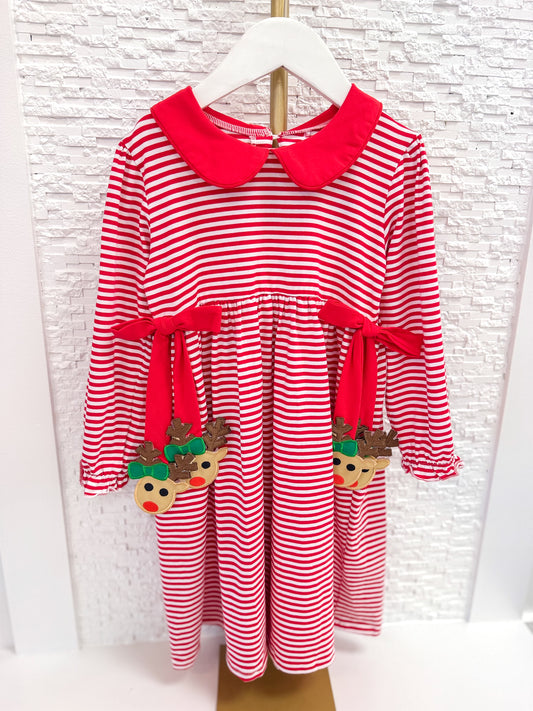 City Beautiful | Red Reindeer Dress