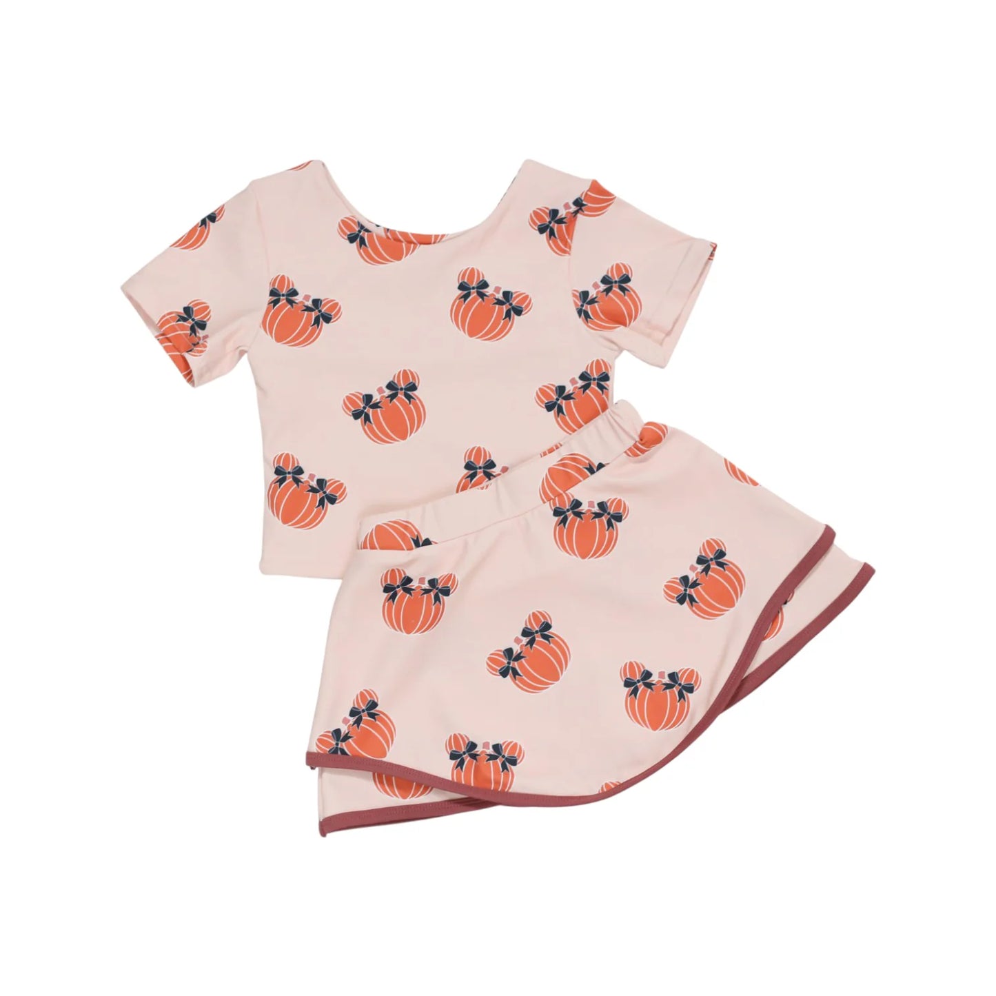 Be Girl | Pumpkin Skort Set
