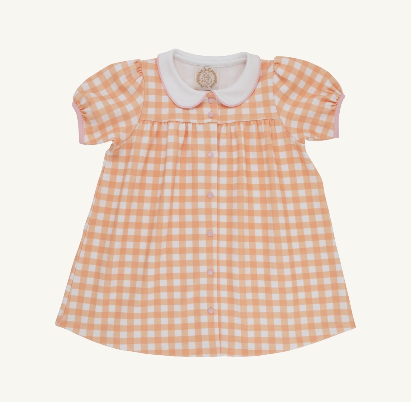 TBBC | Tabitha's Teacher's Pet Dress - Seashore Sherbet Gingham