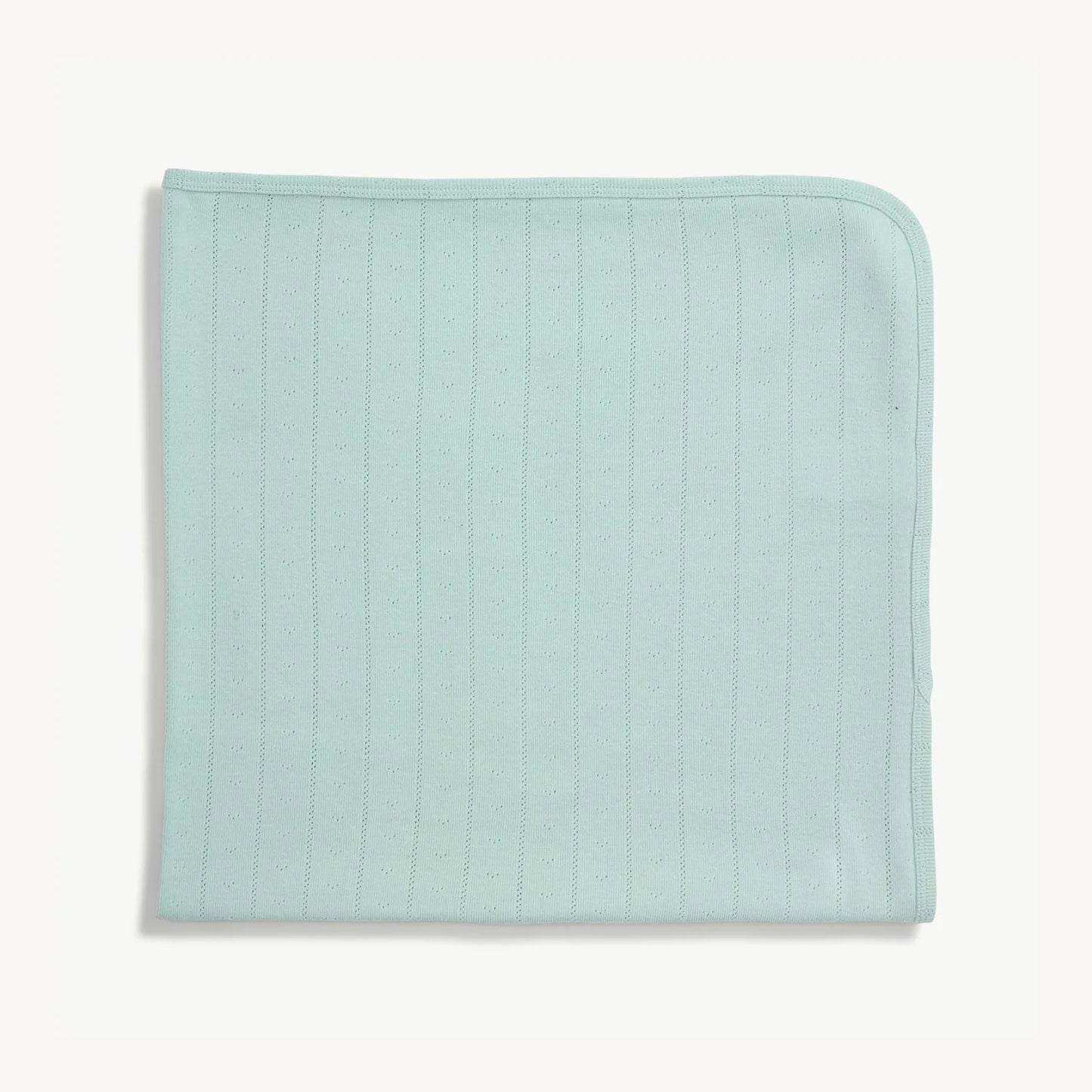 Magnetic Me | Love Lines Seagrass Pointelle Baby Blanket