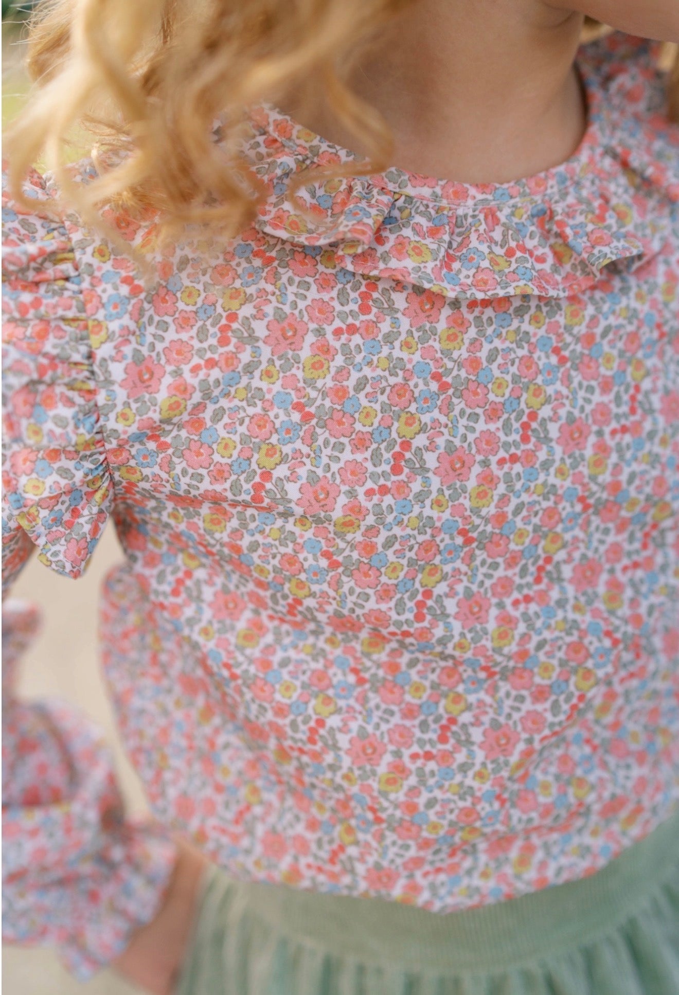 Lullaby Set | Evelyn Blouse - Autumn Garden