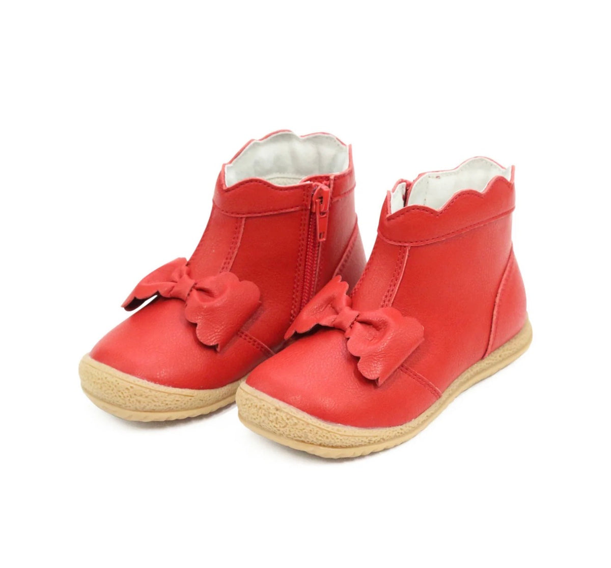 L'Amour | Harper Scalloped Bow Boot