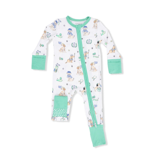 Angel Dear | Country Club Dogs Neutral Convertible Romper