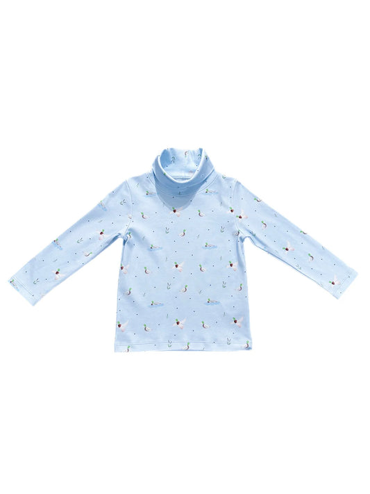 James & Lottie | Tripp Turtleneck - Mallard Knit