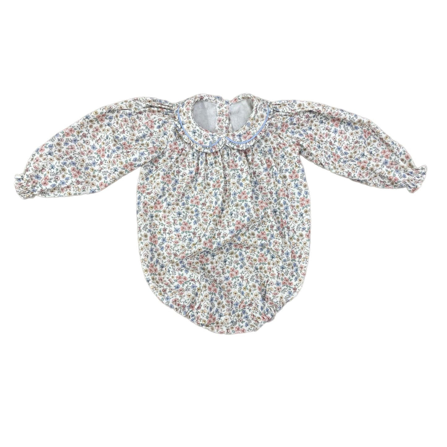 Love George | Blue Floral Cord Bubble