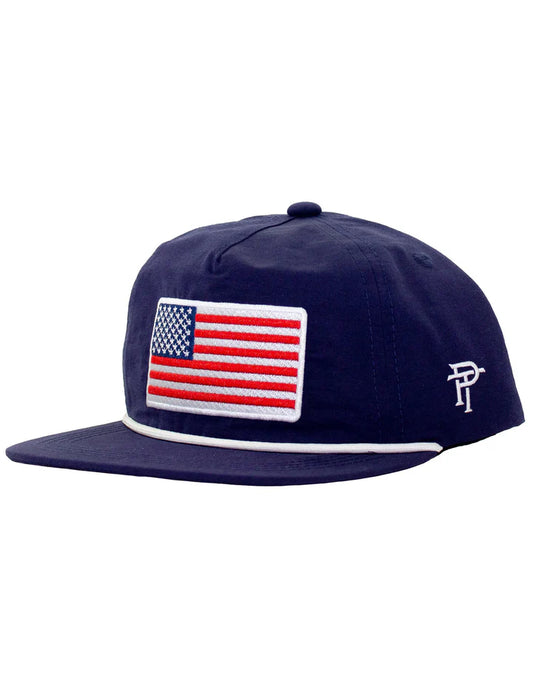 Properly Tied | Classic Rope Hat American Flag
