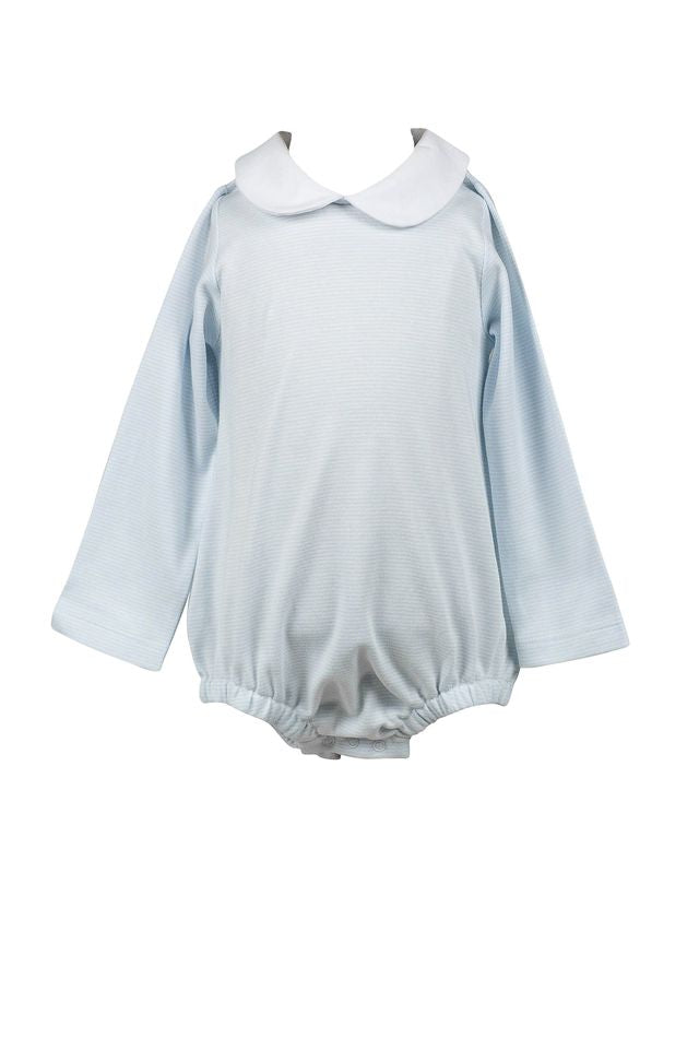 Proper Peony | Light Blue Stripe Boy Bubble