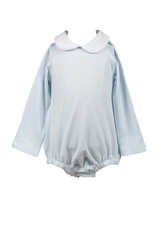 Proper Peony | Light Blue Stripe Boy Bubble