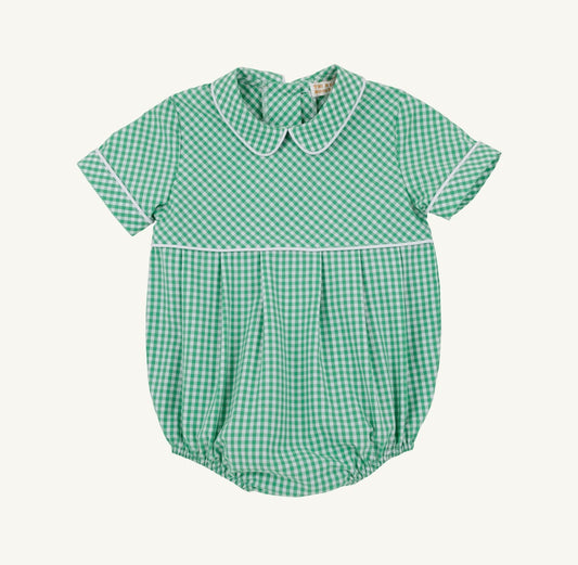 TBBC | Bradford Bubble - Gibson Island Green Mini Gingham