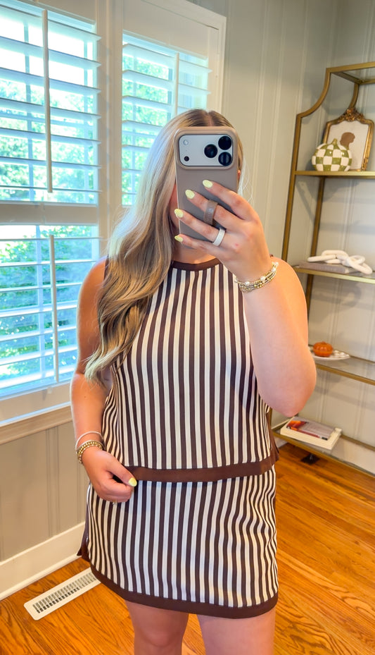 Mabel Striped Set