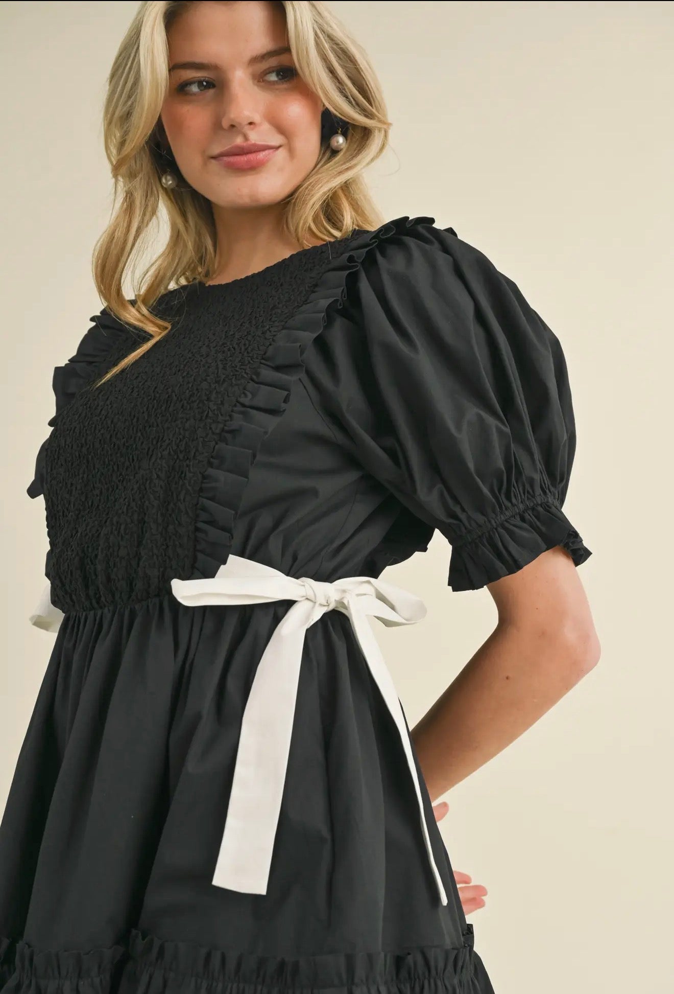 Mia Side Tie Dress