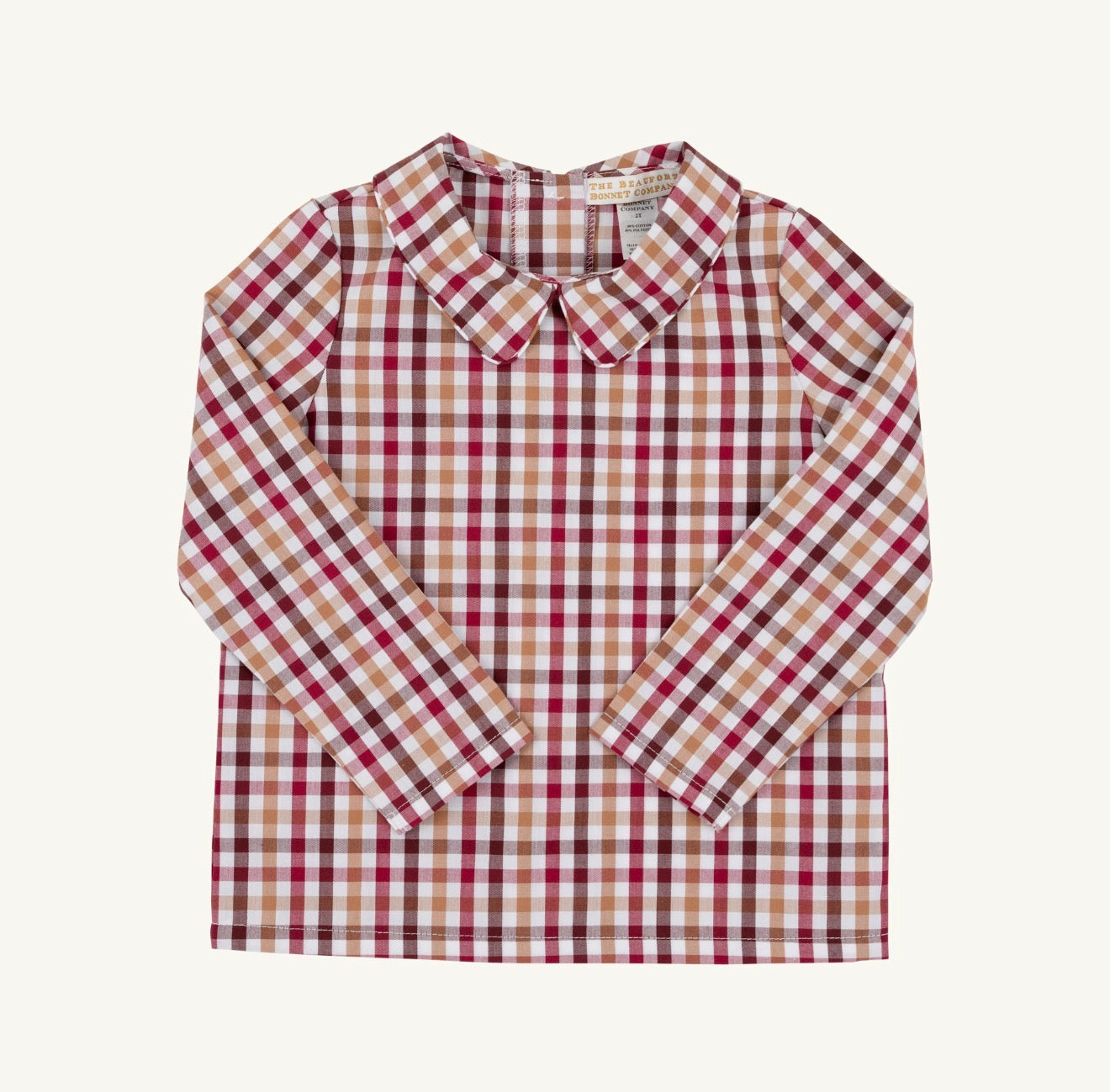 TBBC | Peter Pan Collar Shirt - Easton Pond Plaid