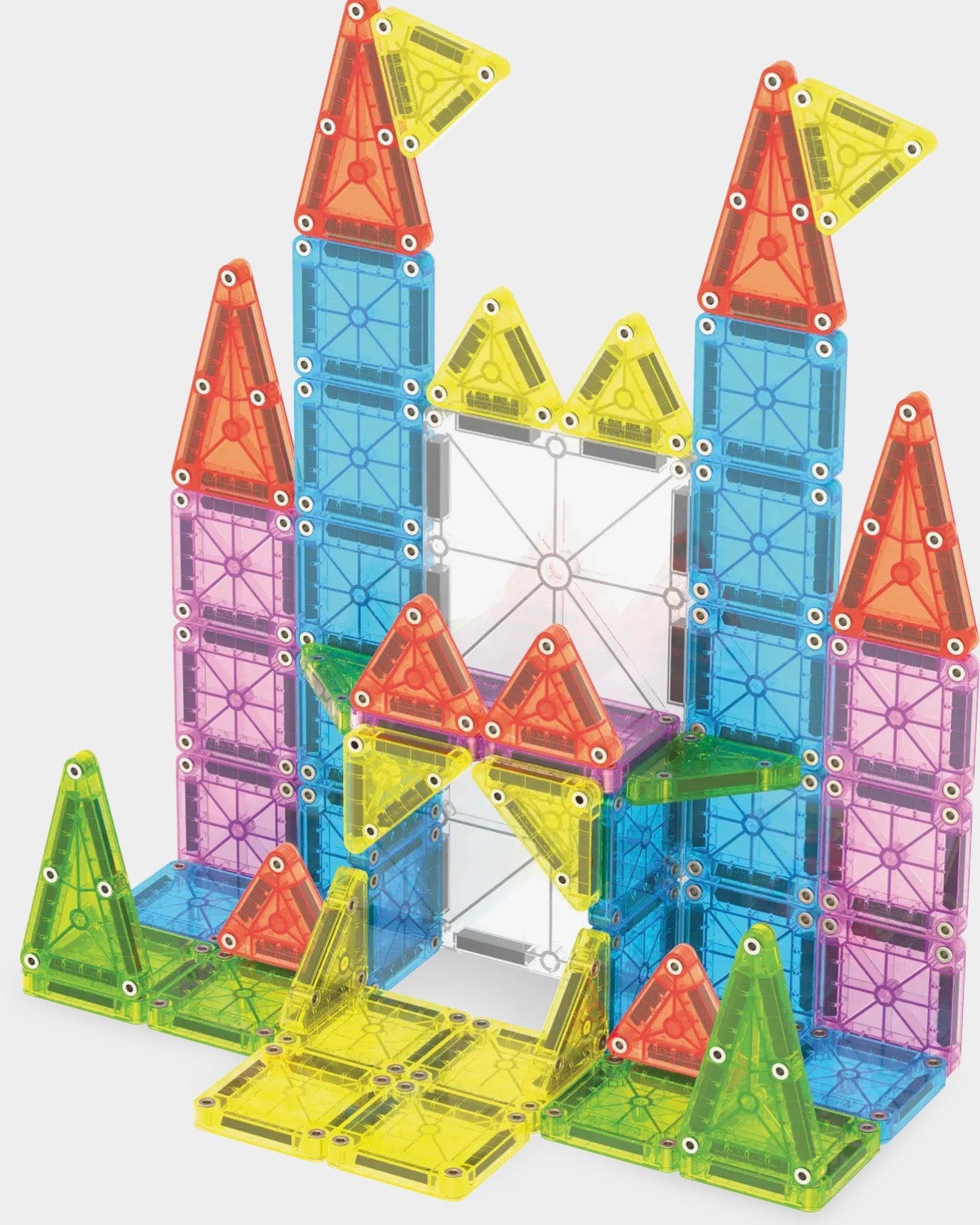 Magna-Tiles | Deluxe 55-Piece Travel Set