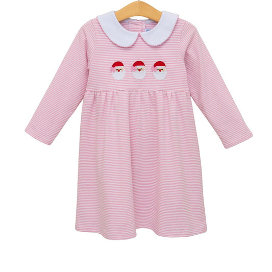 Trotter Street | Pink Santa Trio Dress