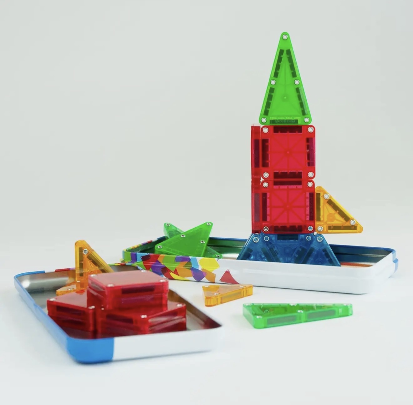 Magna-Tiles | Micromags 26-Piece Travel Set