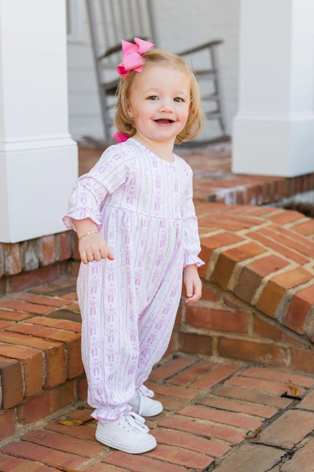 James & Lottie | Isla Long Bubble On Pointe Knit