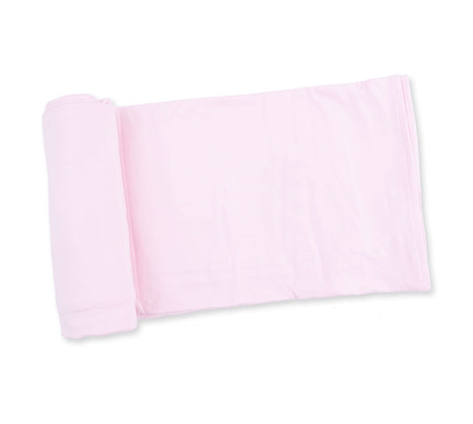 Angel Dear | Solid Pink A Boo Swaddle Blanket