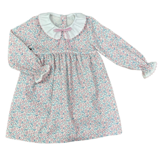 Love George | Pink Floral Cord Dress