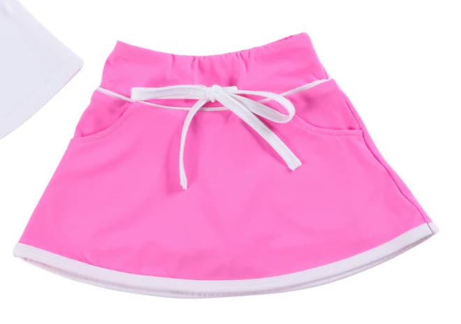 Poppyland | Emmy Skirt - Haute Pink