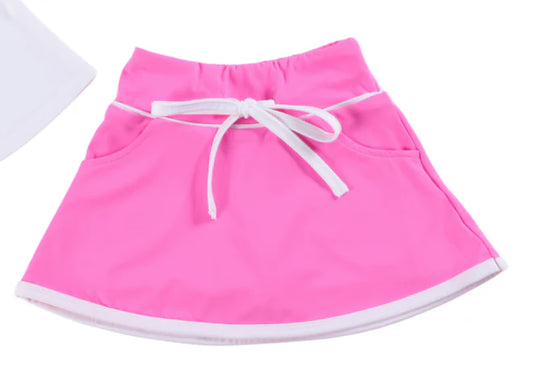 Poppyland | Emmy Skirt - Haute Pink
