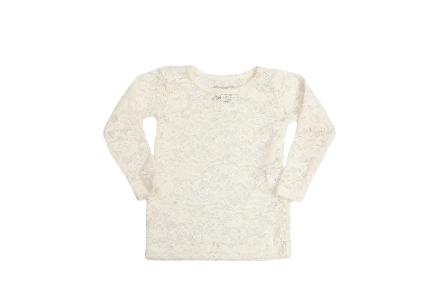 Be Girl | Lace Layering Top - Champagne