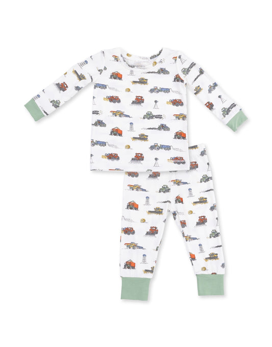Angel Dear | Farm Machines Loungewear Set