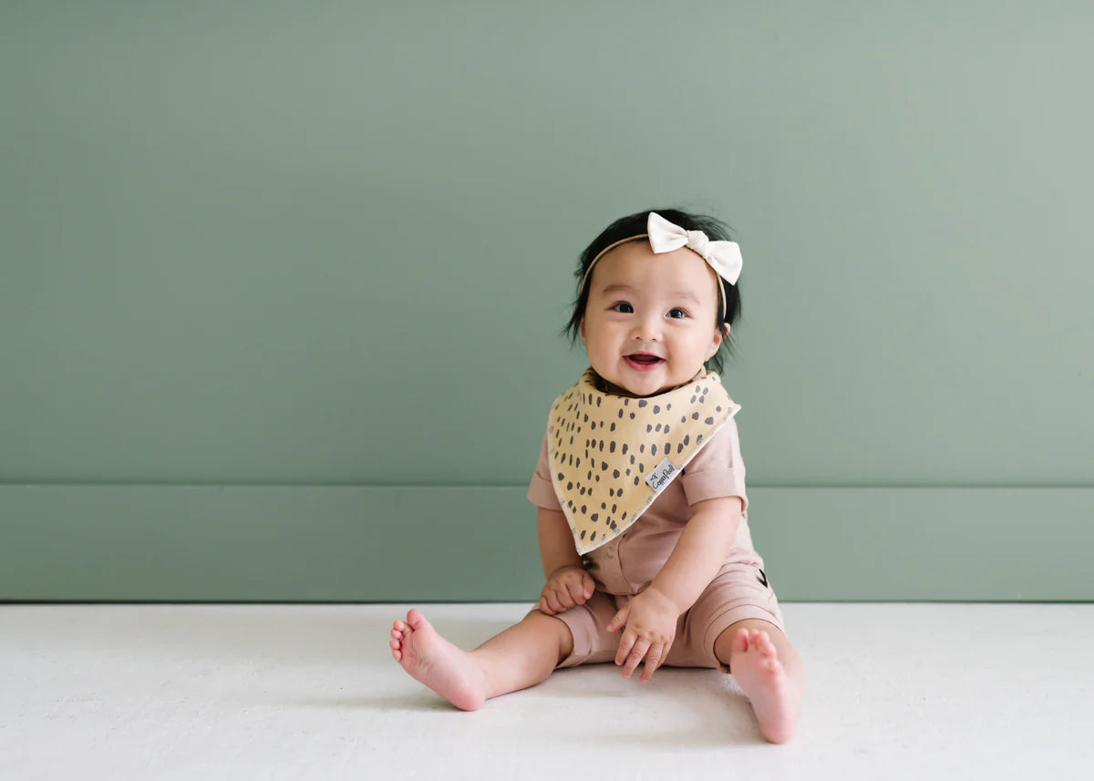 Copper Pearl - Aussie Baby Bandana Bib Set