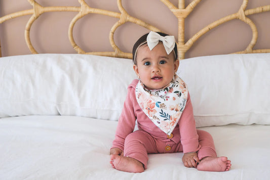 Copper Pearl - Autumn Baby Bandana Bib Set