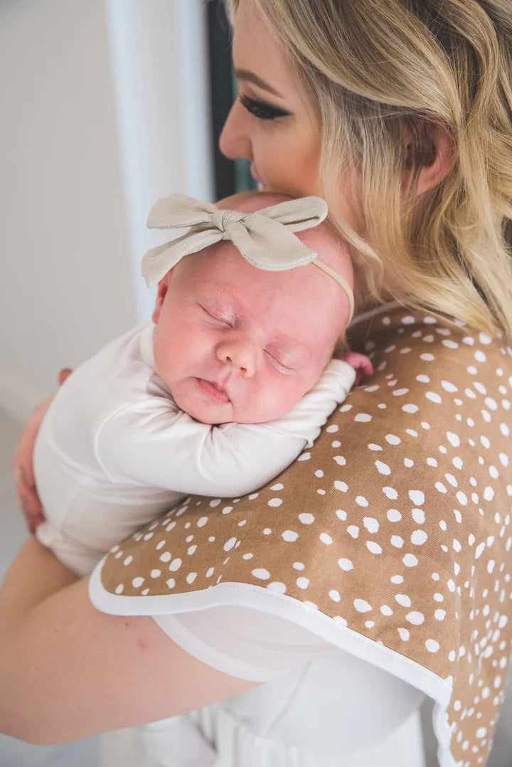 Copper Pearl - Autumn Burp Cloth Set