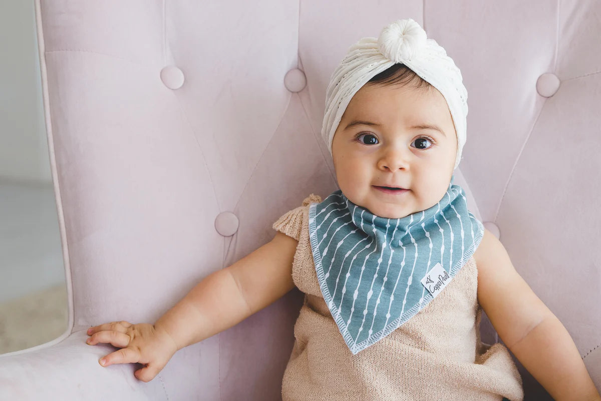 Copper Pearl - Autumn Baby Bandana Bib Set