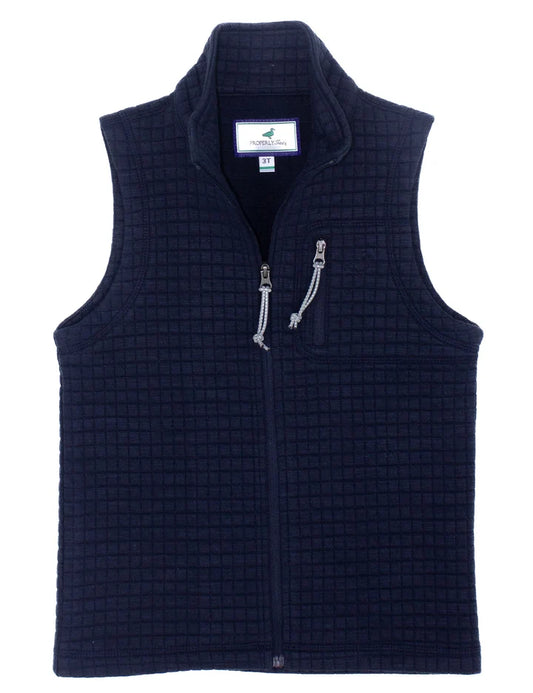 Properly Tied | Delta Vest Navy