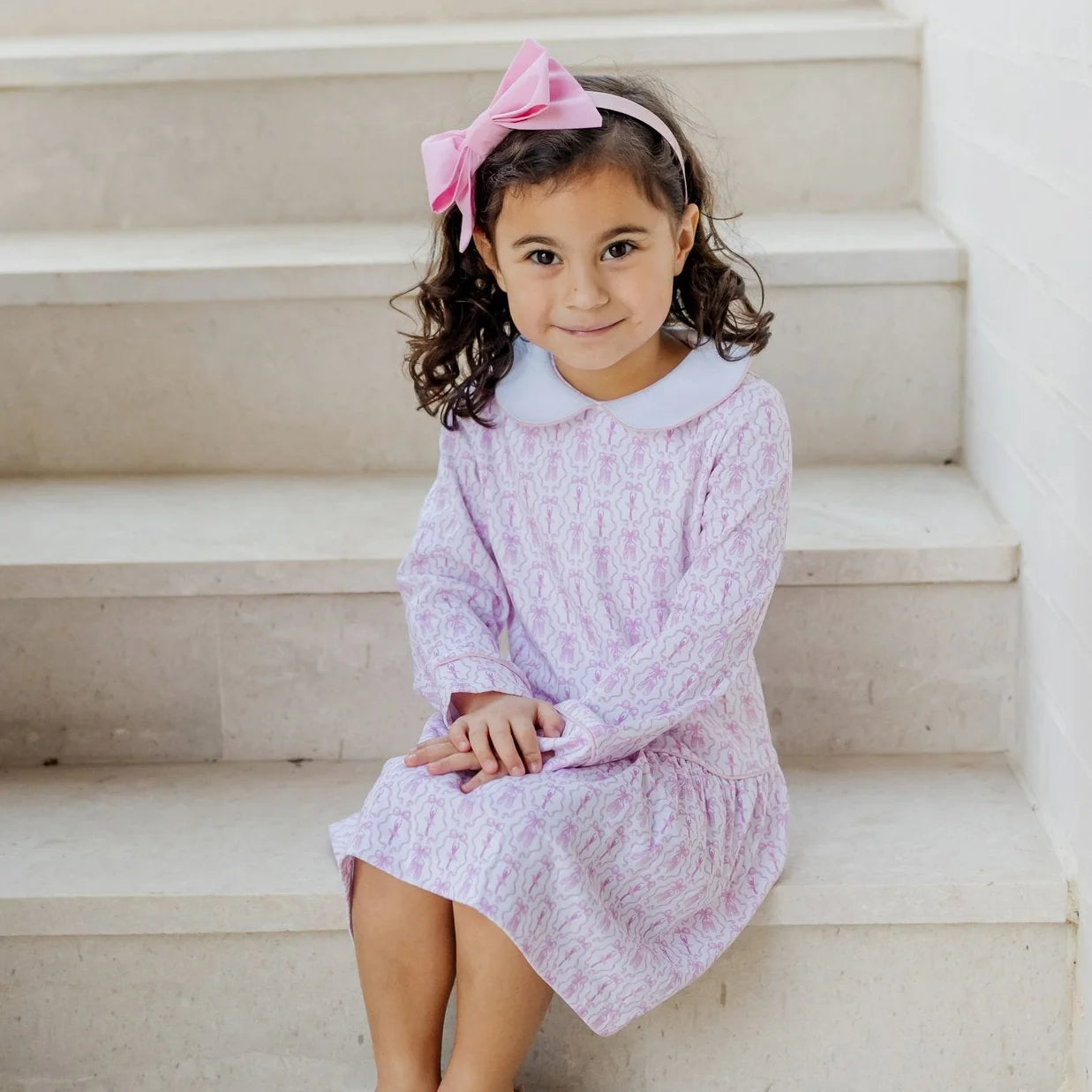 Lila & Hayes | Lillian Girls' Dress - Ballet and Bows