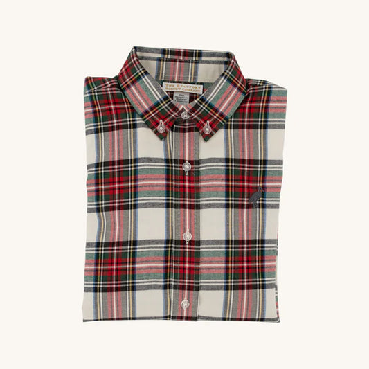 TBBC | Dean's List Dress Shirt - Charlie Place Plaid