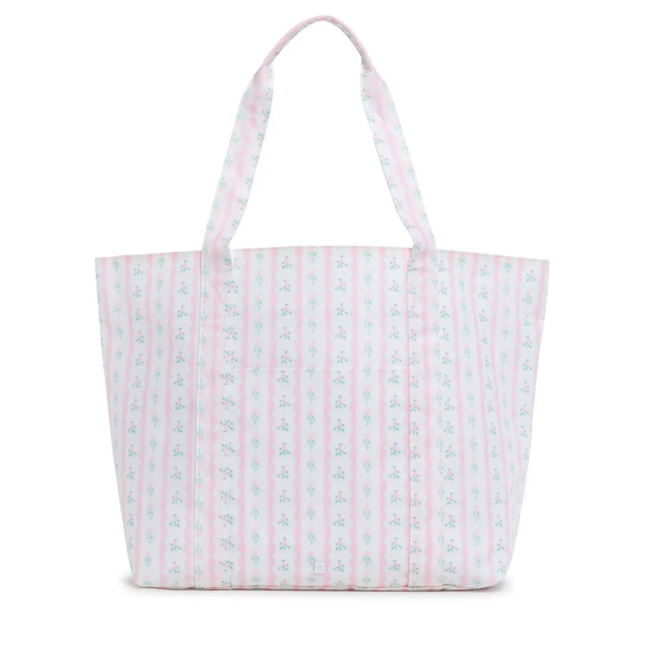 TRVL | Jumbo Tote - Ribbon Floral Pink