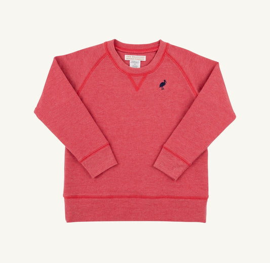 TBBC | Cassidy Comfy Crewneck - Richmond Red Heathered